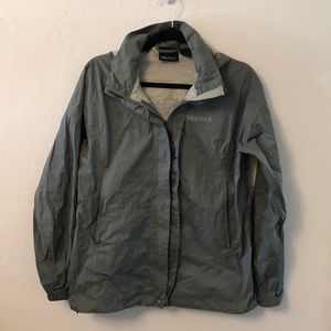 EUC Grey Marmot Rain Jacket Size Medium